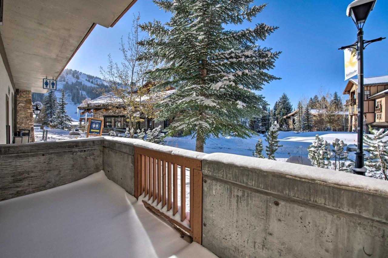 Solitude Mountain Slopeside Ski Condo With Hot Tub! Brighton Екстер'єр фото